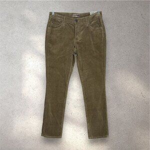 KUT From The Kloth Catherine Boyfriend Jeans Women’s 2P Green Corduroy Preppy